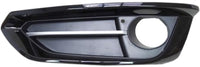 Rejilla del parachoques delantero con orificios para faros (SPORT) — BMW S/2 F22 COUPE (desde 11/2013) - izquierdo