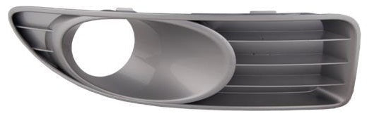 Rejilla del parachoques delantero (acabado gris) con orificio para faros — FIAT LINEA (desde 2007) - derecho