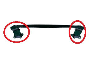 Refuerzo inferior del parachoques delantero — FIAT 500L (desde 2012)