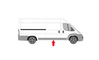 Moldura del panel lateral (central) chasis medio/largo — FIAT DUCATO/BOXER/JUMPER (desde 04/2014) - derecho