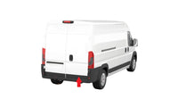 Moldura de puerta (maletero) trasero, acabado negro — FIAT DUCATO/BOXER/JUMPER (desde 04/2014) - derecho