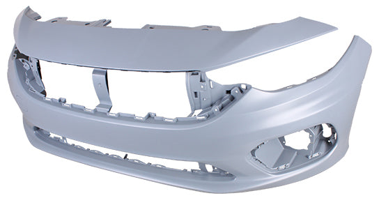 Parachoques delantero para pintar con orificios para faros, hatchback/familiar — FIAT TIPO (desde 2015)
