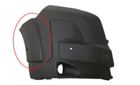 Esquina del parachoques delantero con orificios para faro con 2 orificios para sensores (versión MAXI) — FIAT DUCATO /