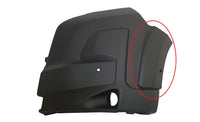 Esquina del parachoques delantero con orificios para faro con 2 orificios para sensores (versión MAXI) — FIAT DUCATO /