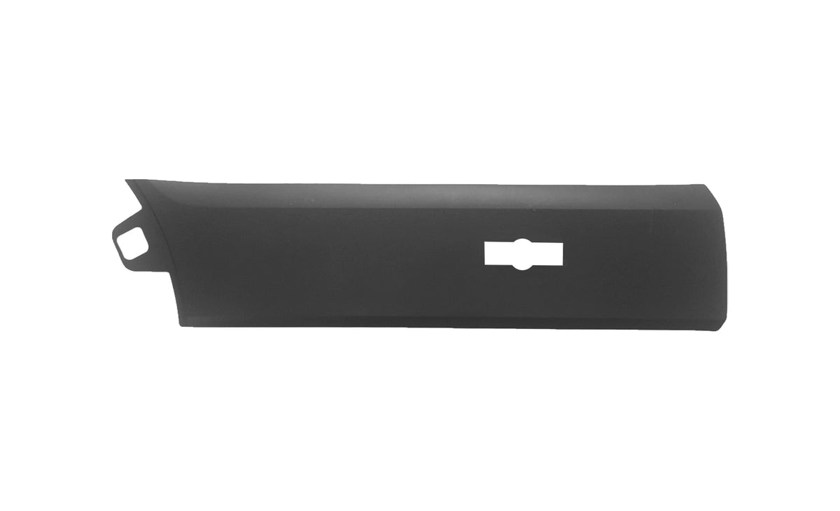 Moldura de puerta delantera, acabado gris con orificio para intermitente — FORD TRANSIT (desde 01/2014) - izquierdo
