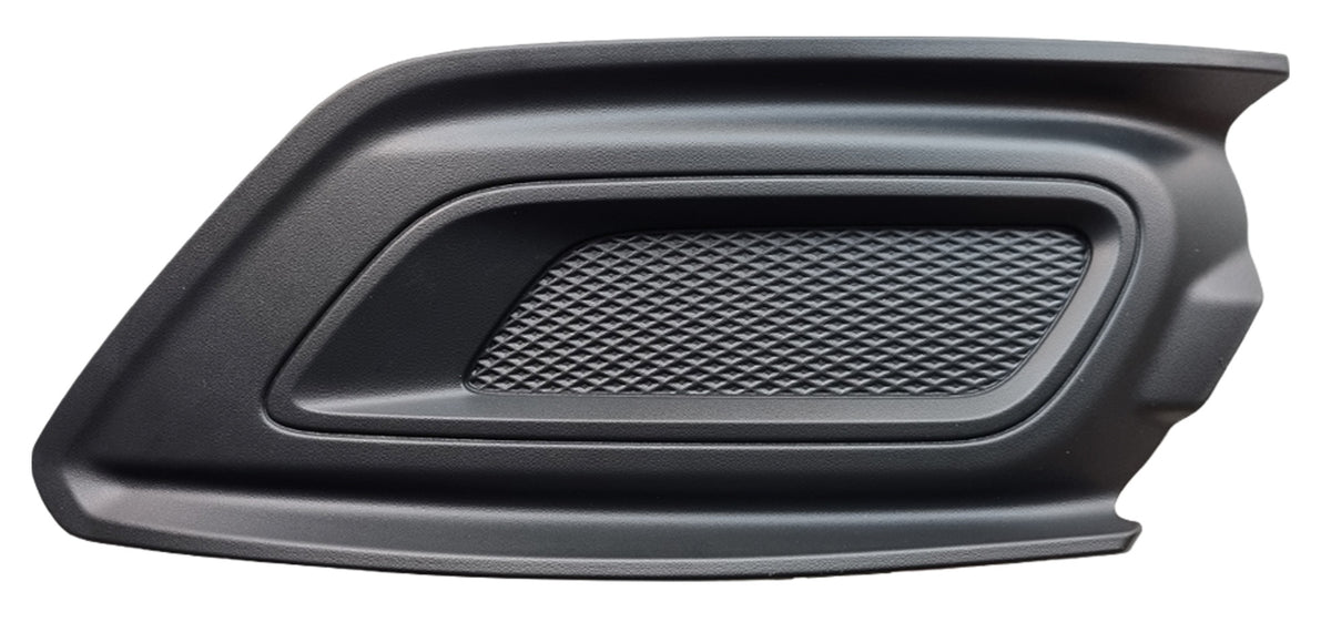 Rejilla del parachoques delantero sin orificio para faros — FORD TRANSIT CUSTOM (desde 01/2020) - derecho