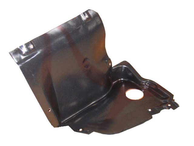 Protector del paso de rueda delantero inferior (sección delantera) (sedán) — MERCEDES C W203 (desde 2001) - derecho