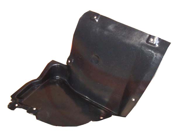 Protector del paso de rueda delantero inferior (sección delantera) (sedán) — MERCEDES C W203 (desde 2001) - izquierdo