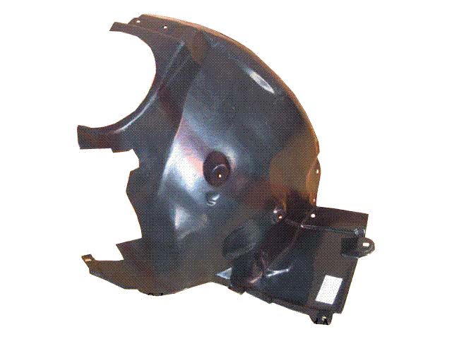 Protector del paso de rueda delantero superior (sección trasera) (sedán) — MERCEDES C W203 (desde 2001) - derecho