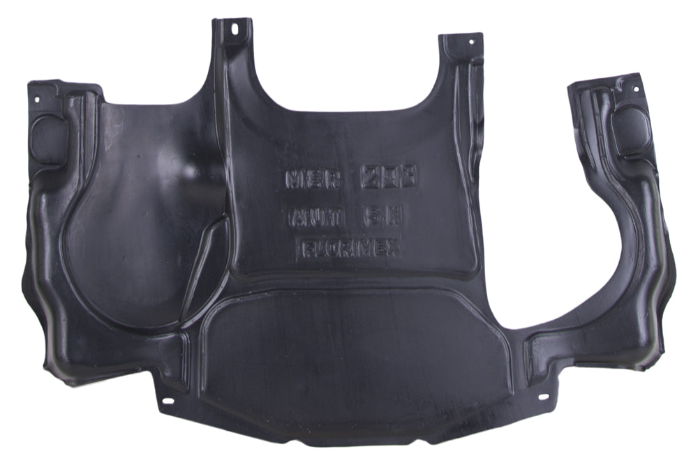 Protector inferior trasero del motor para caja automática — MERCEDES C W203 (desde 2001)