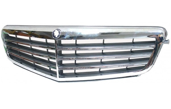 Rejilla (acabado cromado/gris) (CLASSIC/ELEG) — MERCEDES C W204 (desde 2007)
