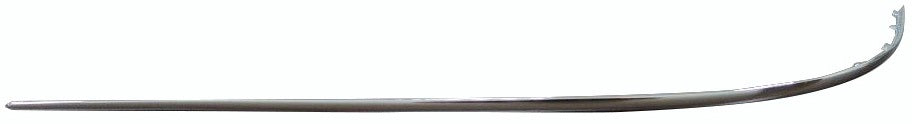 Moldura del parachoques trasero, acabado cromado — MERCEDES CLK W209 (desde 2003) - derecho