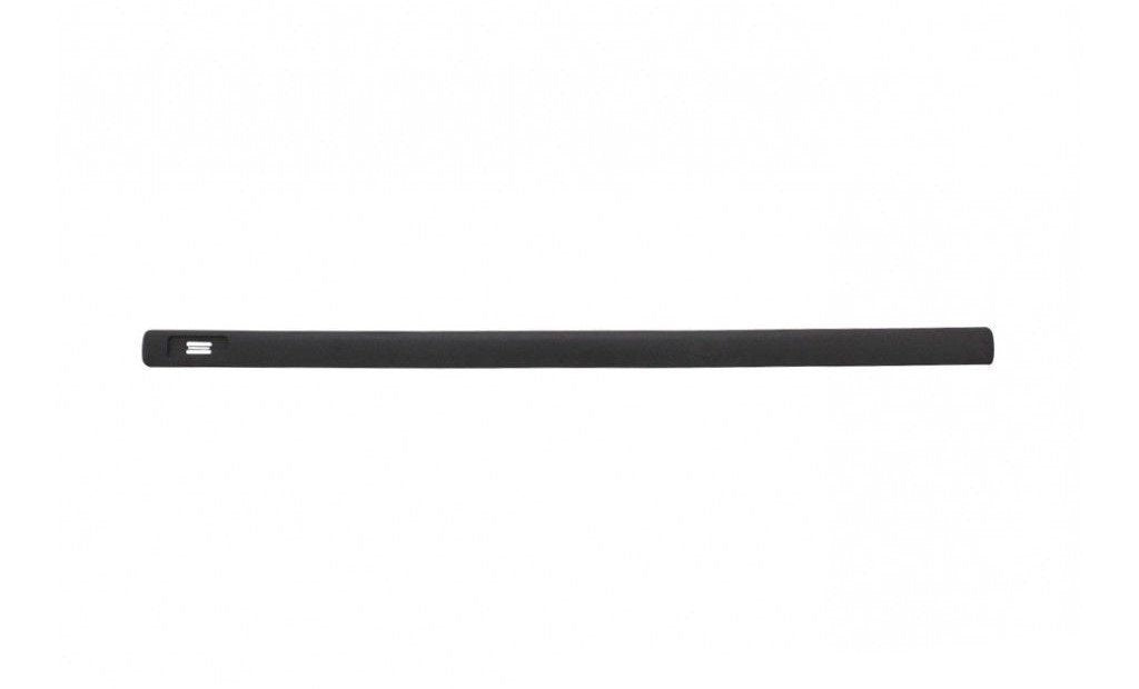 Moldura de puerta delantera, acabado negro con orificio para emblema (4/5 puertas/familiar) — OPEL ASTRA G (desde 01/1998)
