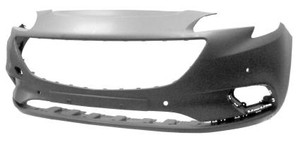 Parachoques delantero para pintar (con 4 orificios para sensores) — OPEL CORSA (desde 2015)
