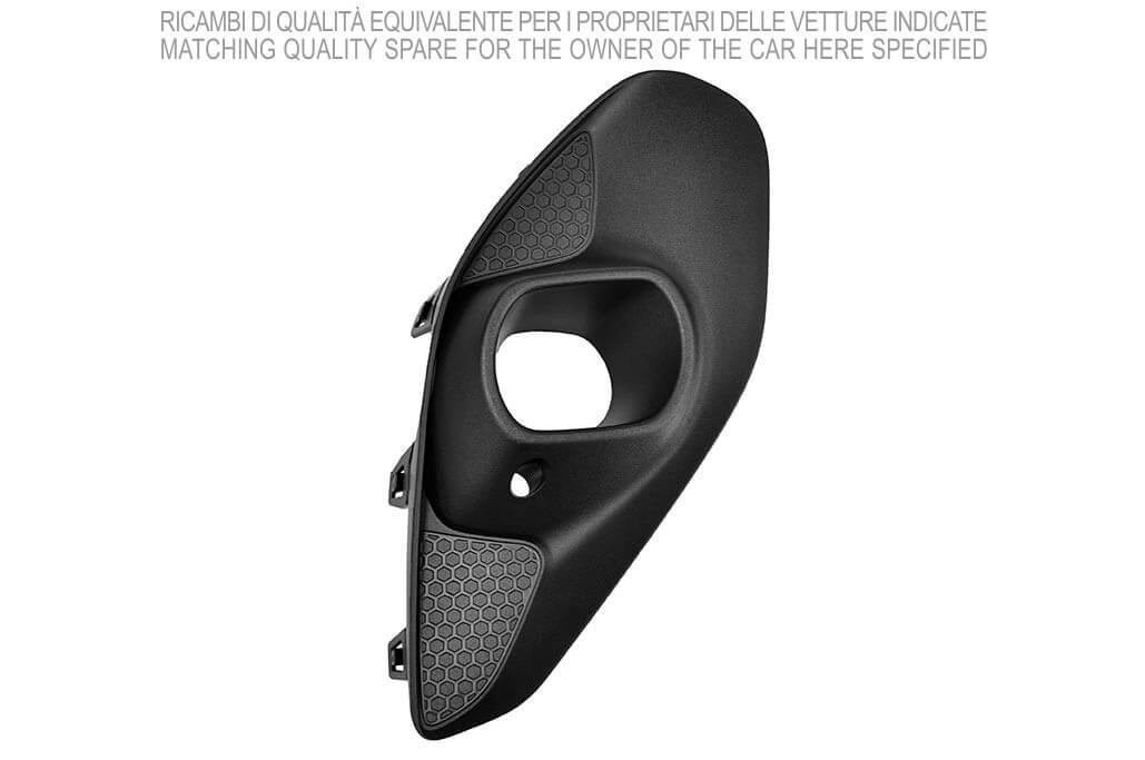 Rejilla del parachoques delantero con orificios para faros — OPEL CORSA F (desde 07/2019) - derecho