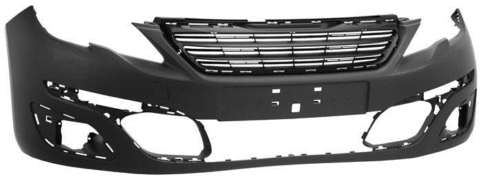Parachoques delantero para pintar con orificios para faros — PEUGEOT 308 (desde 2013)