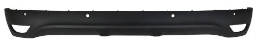 Spoiler del parachoques trasero para pintar (con 4 orificios para sensores) — RENAULT SCENIC (desde 09/2016)