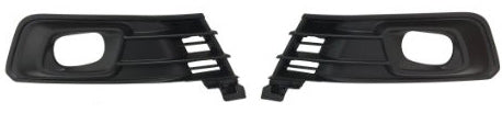Kit de rejillas del parachoques delantero con orificios para faros — RENAULT CAPTUR (desde 05/2017)