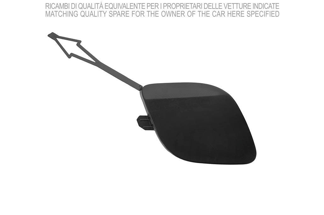 Tapa del gancho de remolque del parachoques delantero para pintar — RENAULT CLIO V (desde 06/2019)