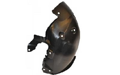 Protector del paso de rueda delantero, sección delantera — RENAULT MEGANE/FLUENCE (desde 2008) - izquierdo