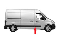 Moldura lateral con orificio para intermitente — RENAULT MASTER III / OPEL MOVANOANO/NV400 (desde 02/2010) - derecho