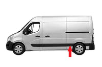 Moldura del panel lateral central/trasero con orificios para intermitente (chasis medio) — RENAULT MASTER III / OPEL MOVANO