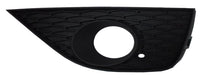 Rejilla del parachoques delantero (acabado negro con orificios para faros) — SEAT IBIZA (desde 2008) - derecho