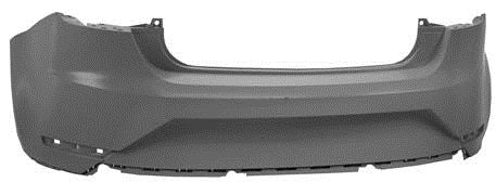 Parachoques trasero para pintar (3 puertas) — SEAT IBIZA (desde 2012)