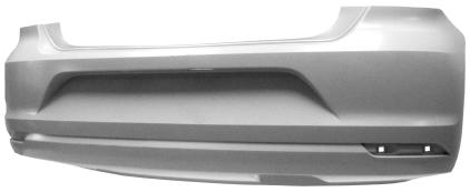Parachoques trasero para pintar — VOLKSWAGEN POLO (desde 2014)