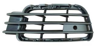 Rejilla del parachoques delantero (con orificio para sensores) — VOLKSWAGEN TOUAREG (desde 2010) - izquierdo