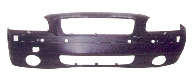 Parachoques delantero para pintar (con orificios para lavafaros) — VOLVO S60 (desde 2001)