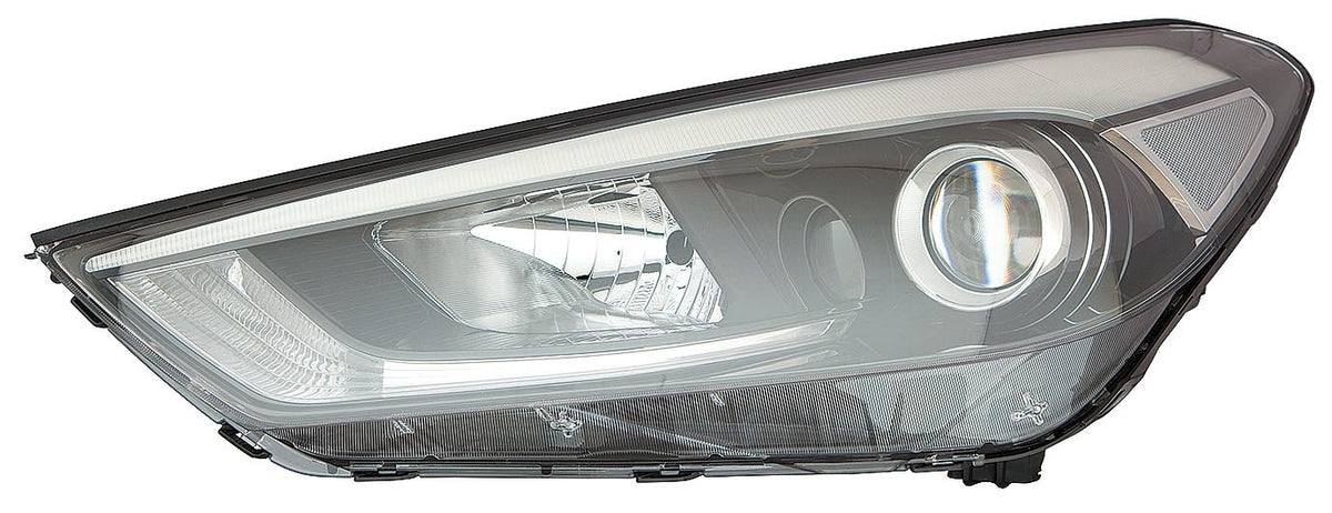 Faro con regulación eléctrica y motor H7/H7/PY21W/LED — HYUNDAI TUCSON (desde 09/2015) - izquierdo
