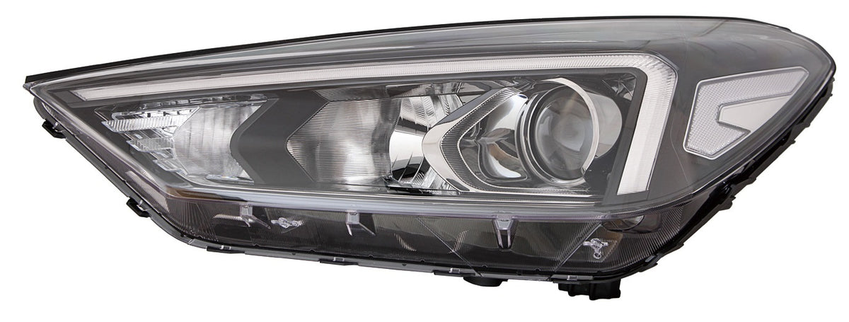 Faro con regulación eléctrica y motor H7/HB3/PY21W/LED — HYUNDAI TUCSON (desde 08/2018) - izquierdo