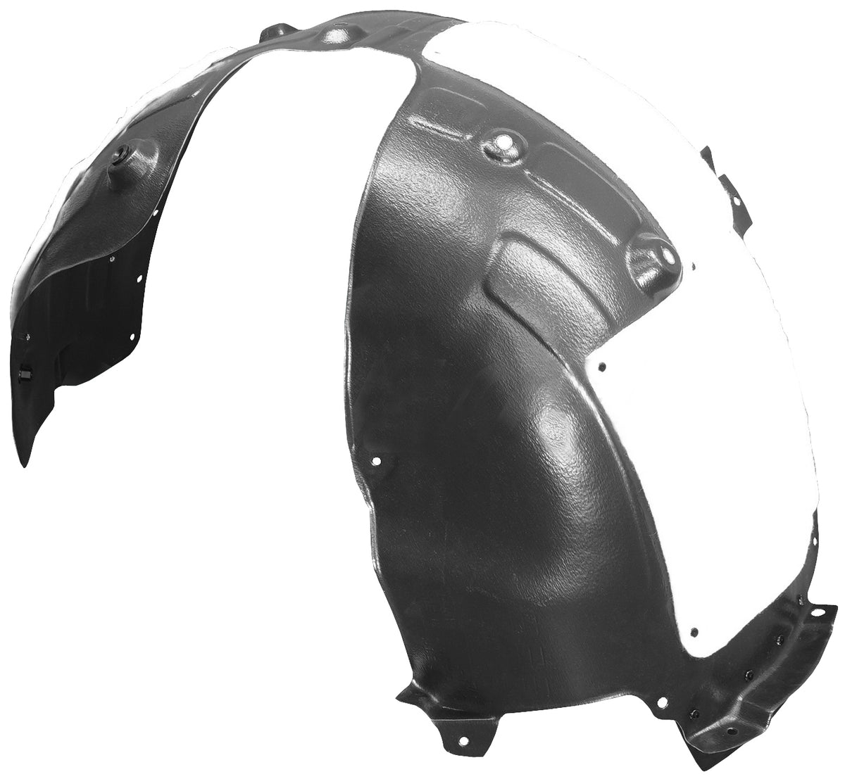 Protector del paso de rueda delantero con aislante — HYUNDAI SANTA FE (desde 03/2021) - izquierdo