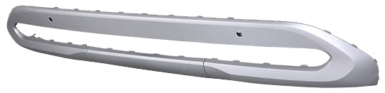Moldura gris plata del parachoques trasero con 2 orificios para sensores — HYUNDAI KAUAI (desde 11/2020)