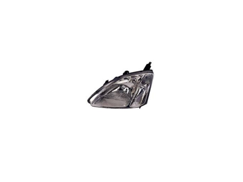 Faro con regulación eléctrica e interior claro para hatchback — HONDA CIVIC (2001–2003) - izquierdo