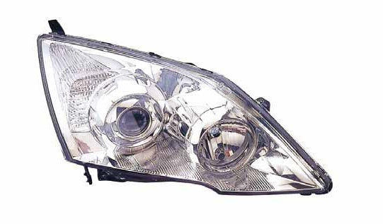 Faro con regulación manual/eléctrica e interior cromado — HONDA CR-V (desde 2007) - izquierdo