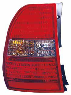 Piloto trasero — KIA SPORTAGE (2006–2009) - derecho