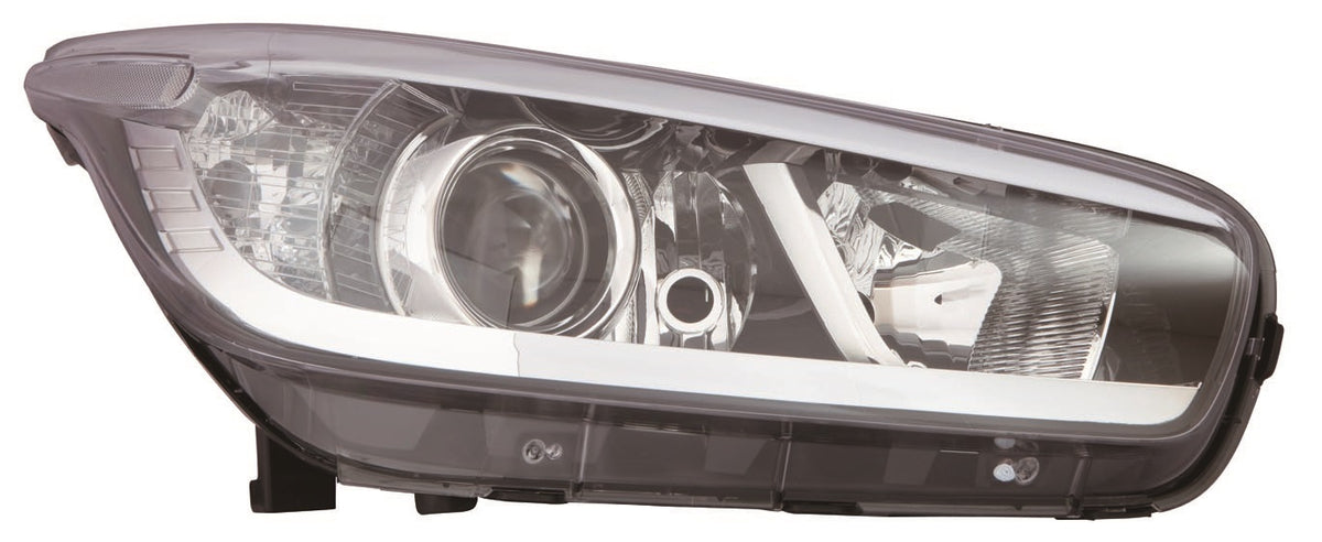 Faro con regulación eléctrica y motor H7/H7/H7/PY21W/W5W — KIA CEED (desde 2013) - derecho