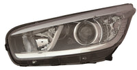 Faro con regulación eléctrica, motor e interior negro H7/H7/PY21W/W5W — KIA CEED (desde 2013) - izquierdo
