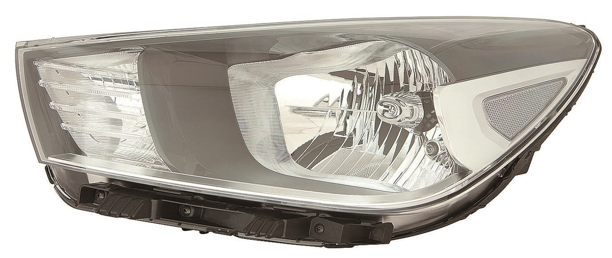 Faro con regulación eléctrica H4/PY21W/W5W — KIA RIO (desde 2017) - izquierdo