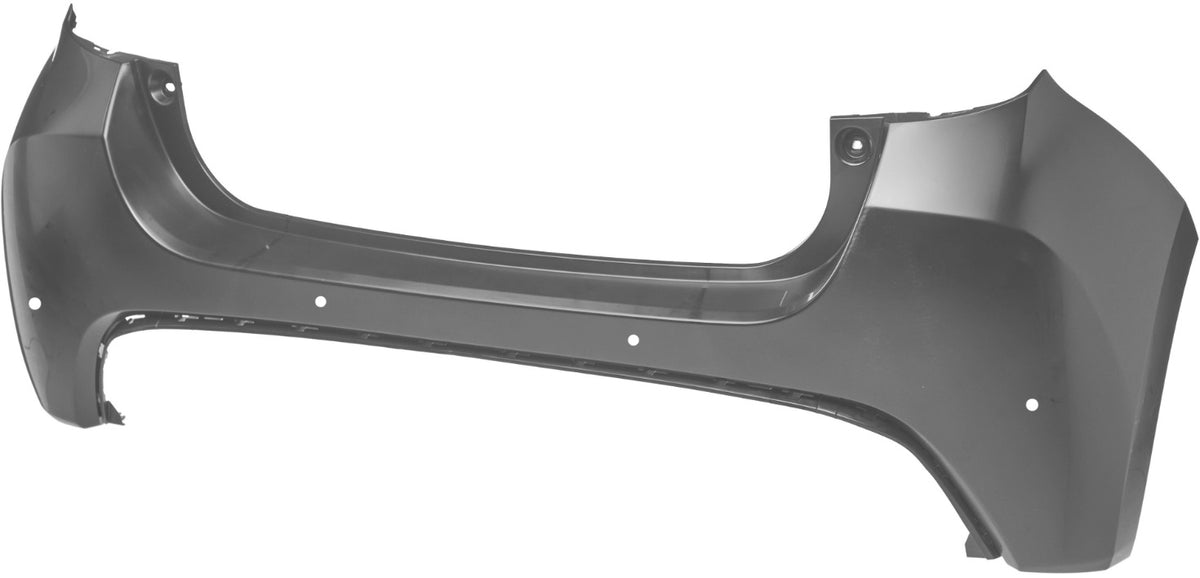 Parachoques trasero para pintar con 4 orificios para sensores — MAZDA 2 (desde 03/2022)