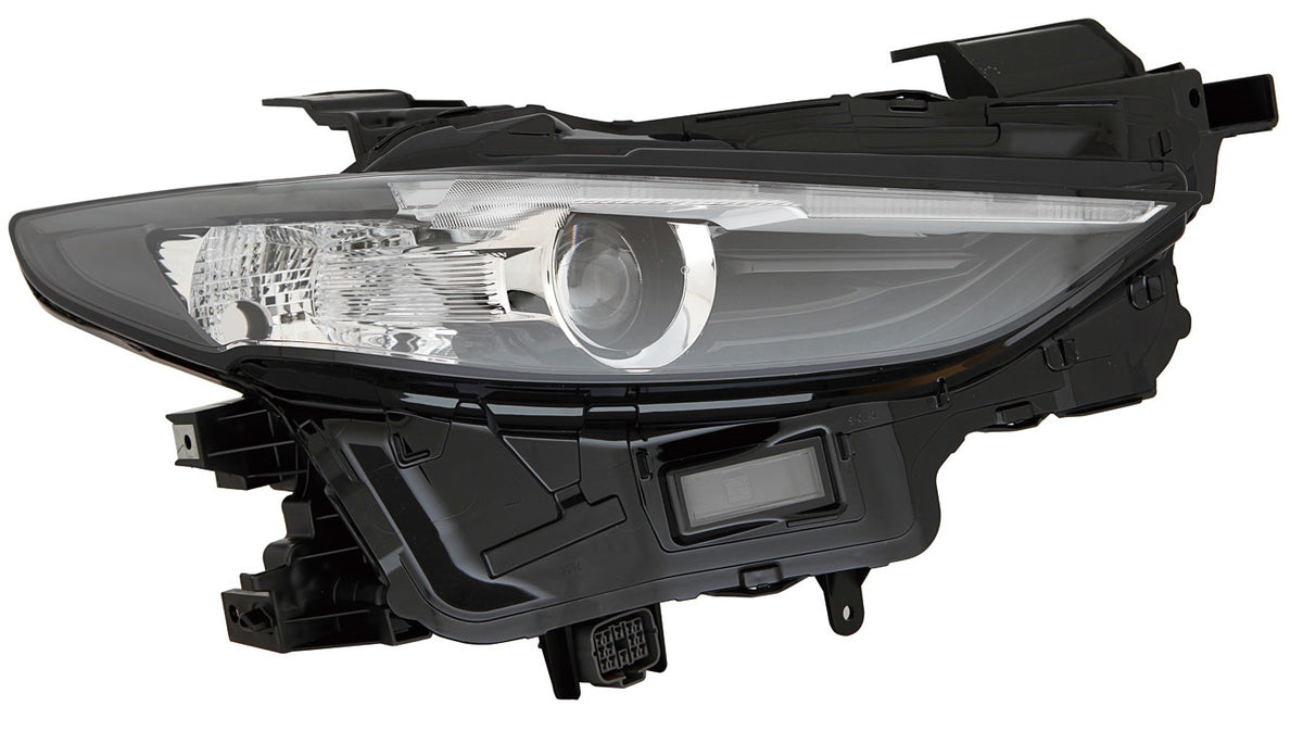 Faro de regulación eléctrica con motor, LED/W21/5W — MAZDA 3 4/5 puertas (desde 11/2018) - derecho