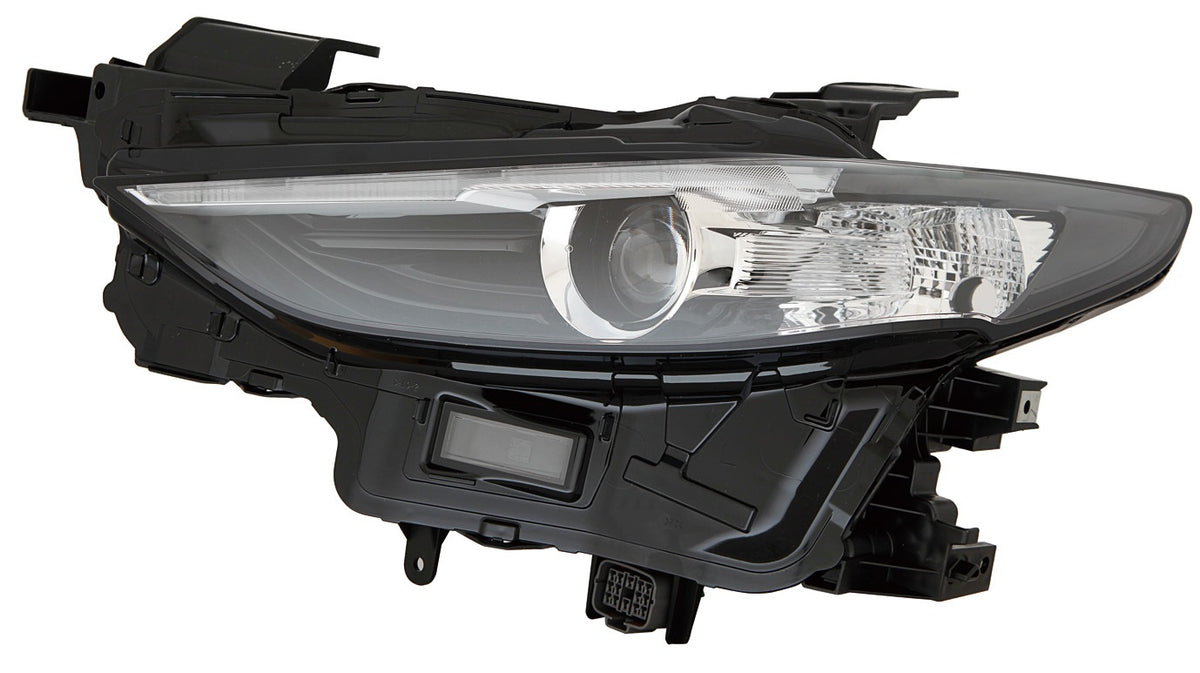 Faro de regulación eléctrica con motor, LED/W21/5W — MAZDA 3 4/5 puertas (desde 11/2018) - izquierdo