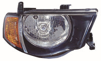 Faro regulación eléctrica (intermitente, acabado amarillo) (cabina doble) — MITSUBISHI L200 (desde 2006) - derecho