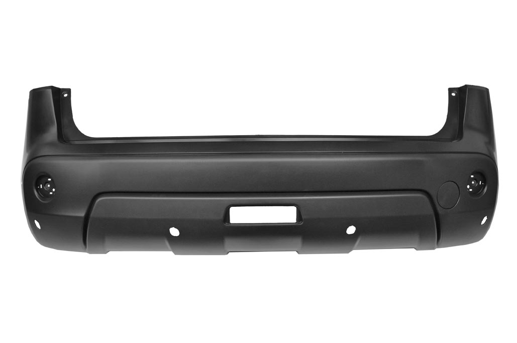 Parachoques trasero para pintar con 4 orificios para sensores — NISSAN QASHQAI (desde 2007)/(desde 2010)