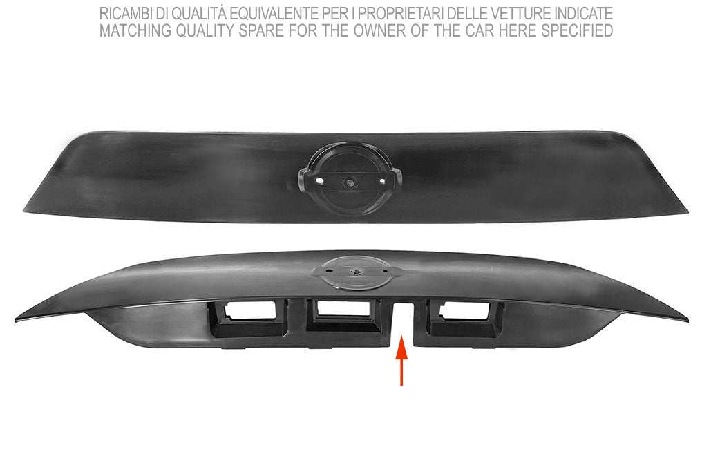 Moldura del portón del maletero con cámara y kit de fijación — NISSAN QASHQAI (desde 11/2013)