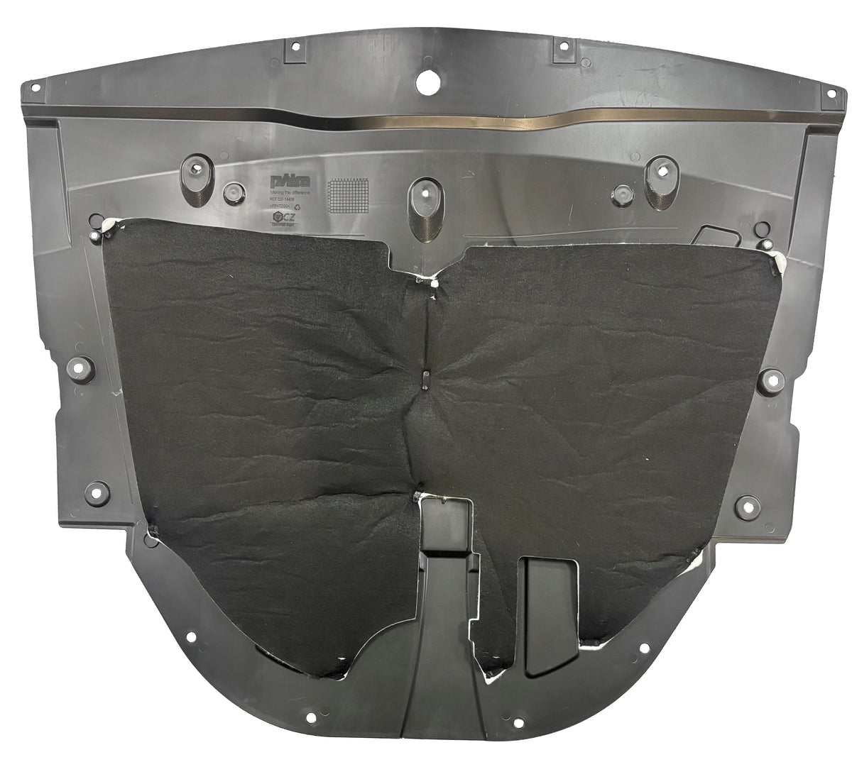 Protector inferior del motor con aislante, sección delantera — NISSAN QASHQAI (desde 2014)