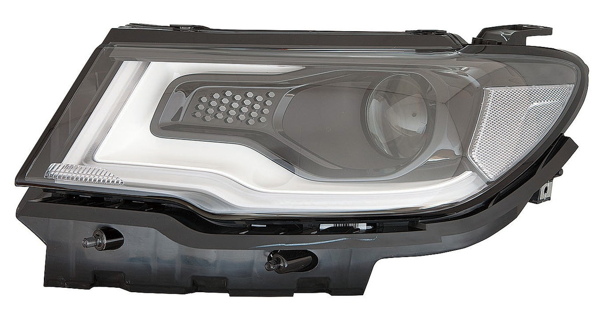 Faro con regulación eléctrica y motor (HB3/LED) — JEEP COMPASS (desde 04/2017) — izquierdo