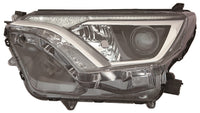 Faro con regulación eléctrica y motor interior negro (HIR2/WY21W) (LED) — TOYOTA RAV4 (desde 2016) — izquierdo
